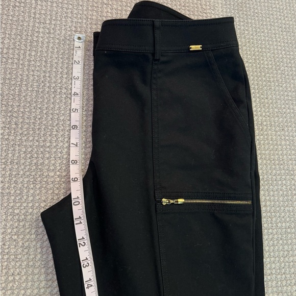 St.John Black Cargo Utility Pants Size 12 - Picture 7 of 7